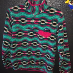 Patagonia synchilla half button pullover